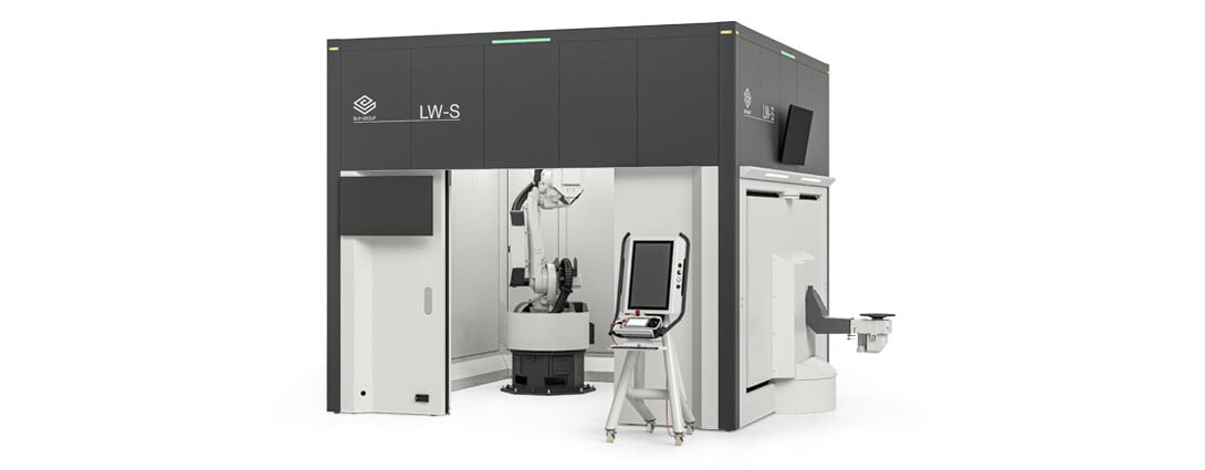 Estação de solda a laser flexível