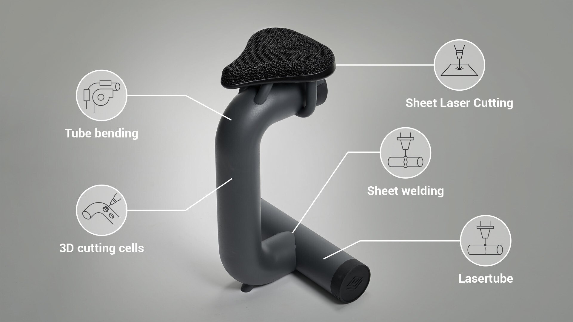 Elemento d’arredo prodotto con differenti tecnologie di processo