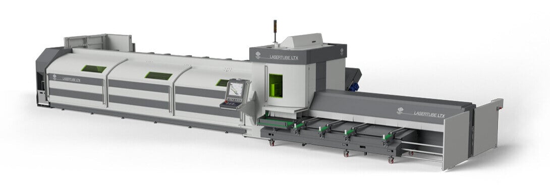 LTX automatic laser cutting machine for metal tubes and profiles